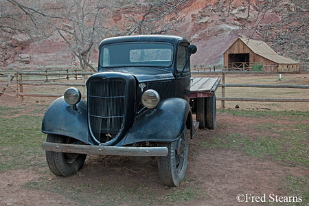 Bryce Canyon Auto Graveyard Truck Engine